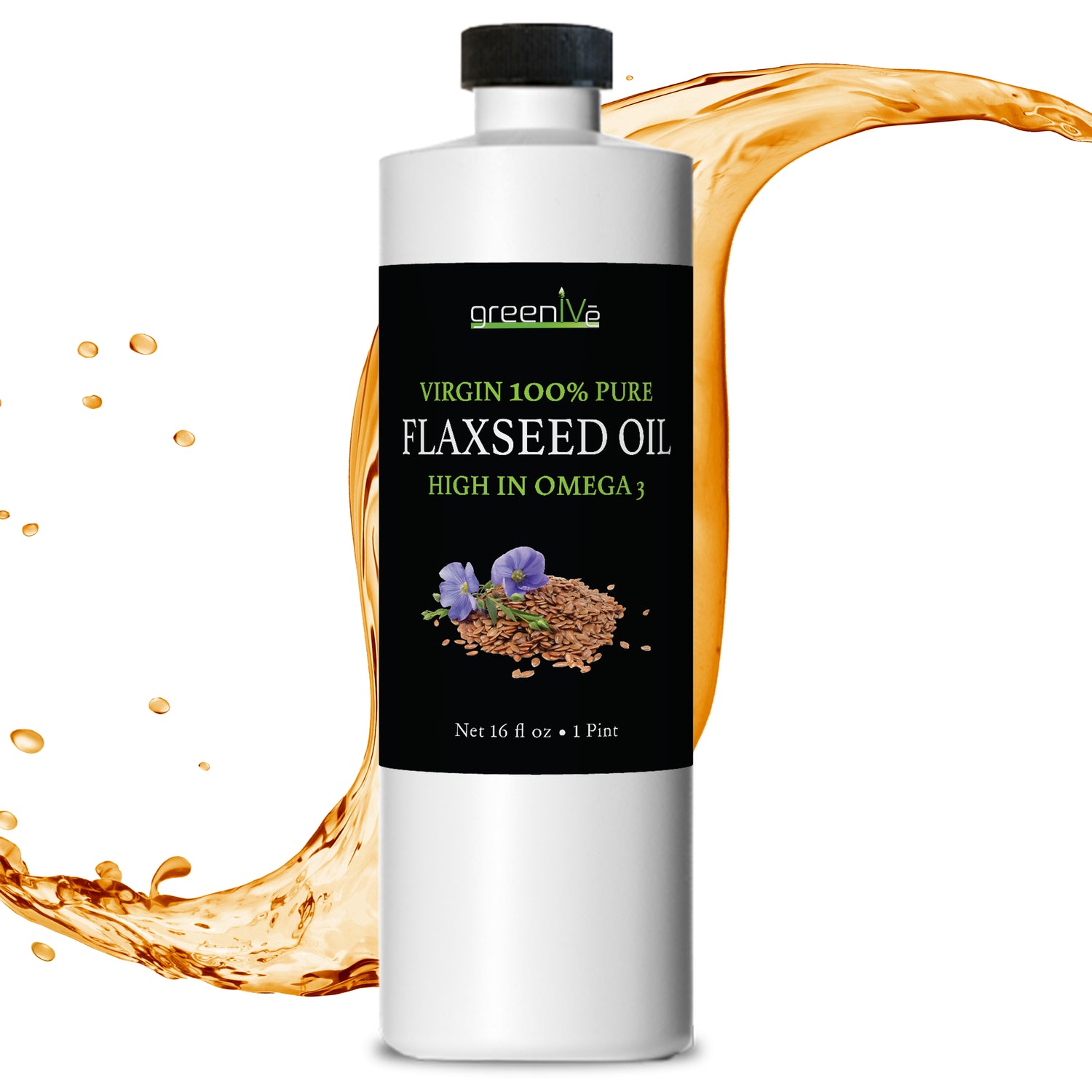 flaxseed Oil splash 16 oz