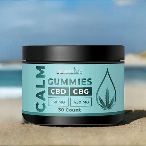 Isolate Calm Gummies | Nano-CBD + CBG
