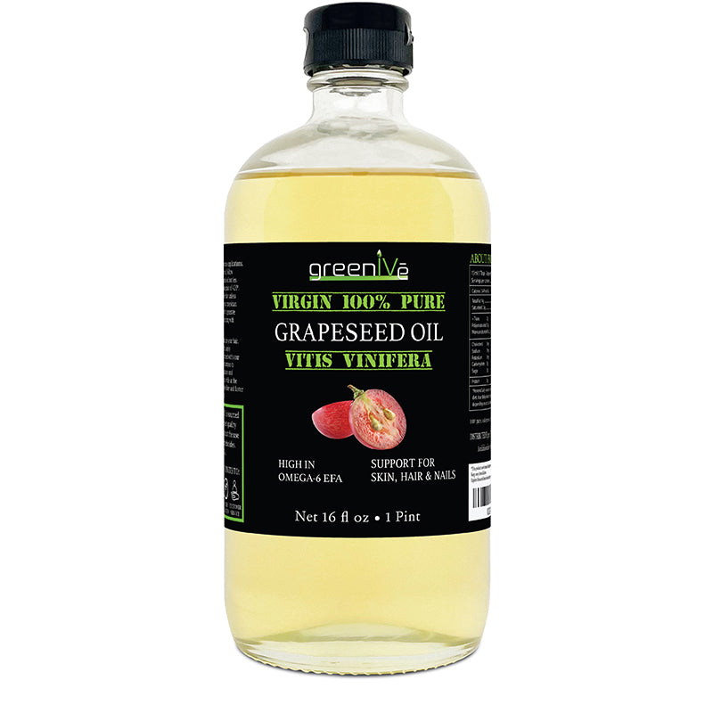 100% Virgin Grapeseed Oil | Cold Pressed