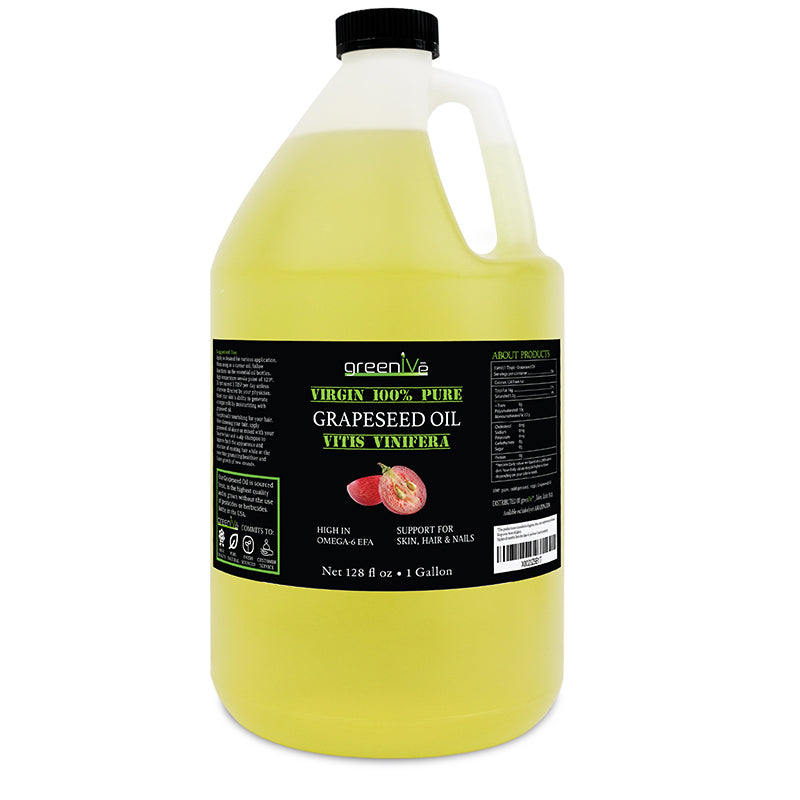 100% Virgin Grapeseed Oil | Cold Pressed