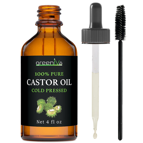 GreenIVe Castor with dropper and eyelash brush