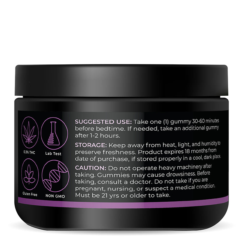 GreenIVe Full Spectrum Rest CBD Gummies suggested use