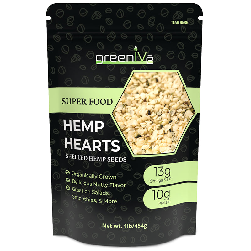 GreenIVe Hemp Hearts Front