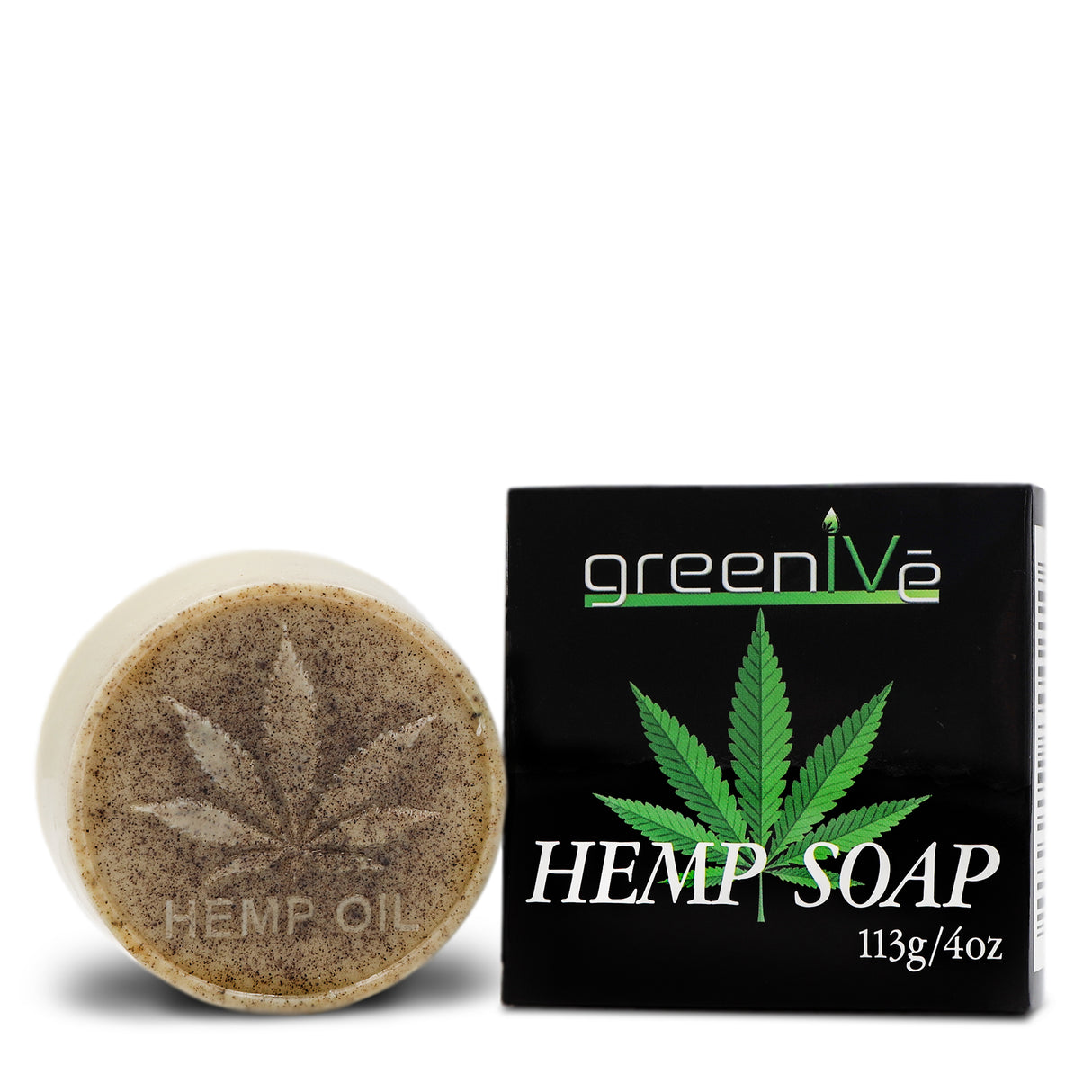 GreenIVe Hemp Soap Bar open pack