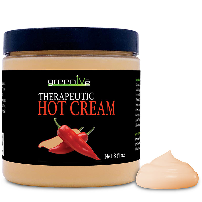 GreenIVe Hemp Hot Cream 8 fl oz