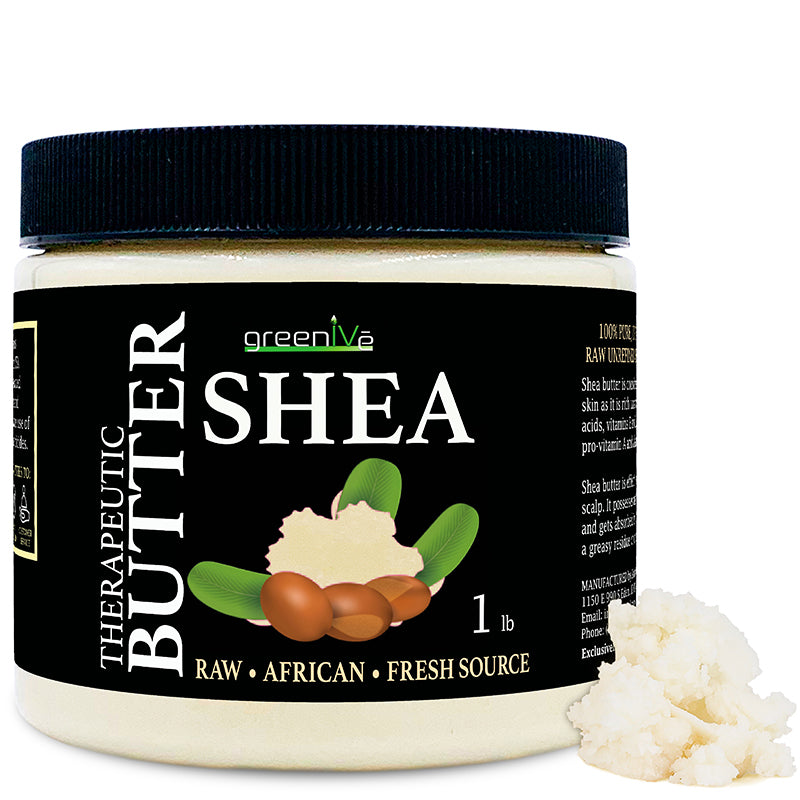 GreenIVe raw Shea Butter 16oz Chunk