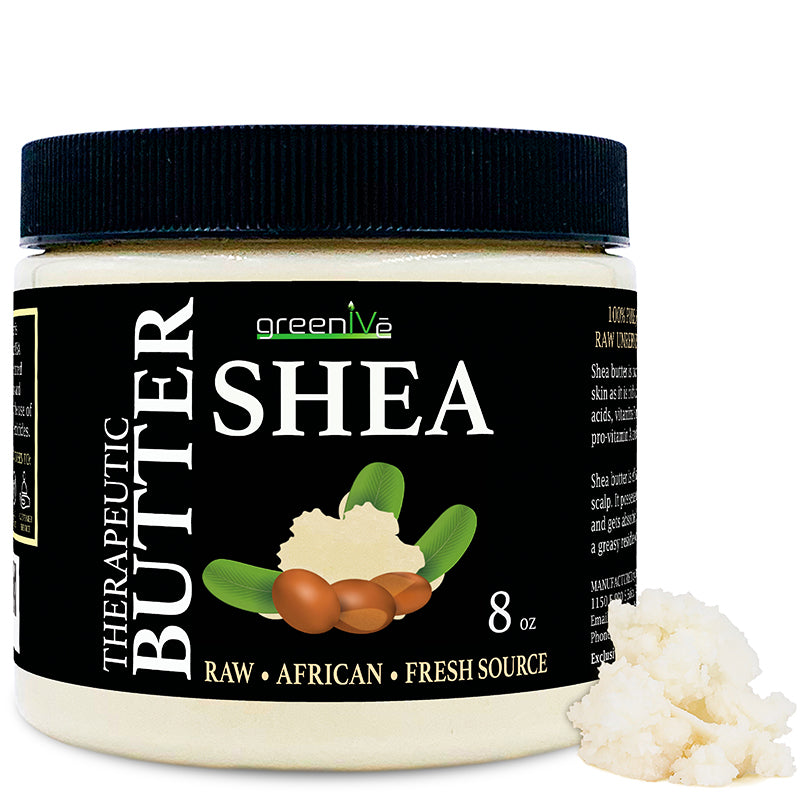 GreenIVe Raw Shea Butter 8oz Chunk