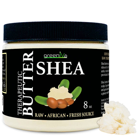 GreenIVe Raw Shea Butter 8oz Chunk