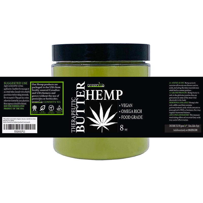 Hemp Body Butter | Hemp Oil & Cocoa Butter