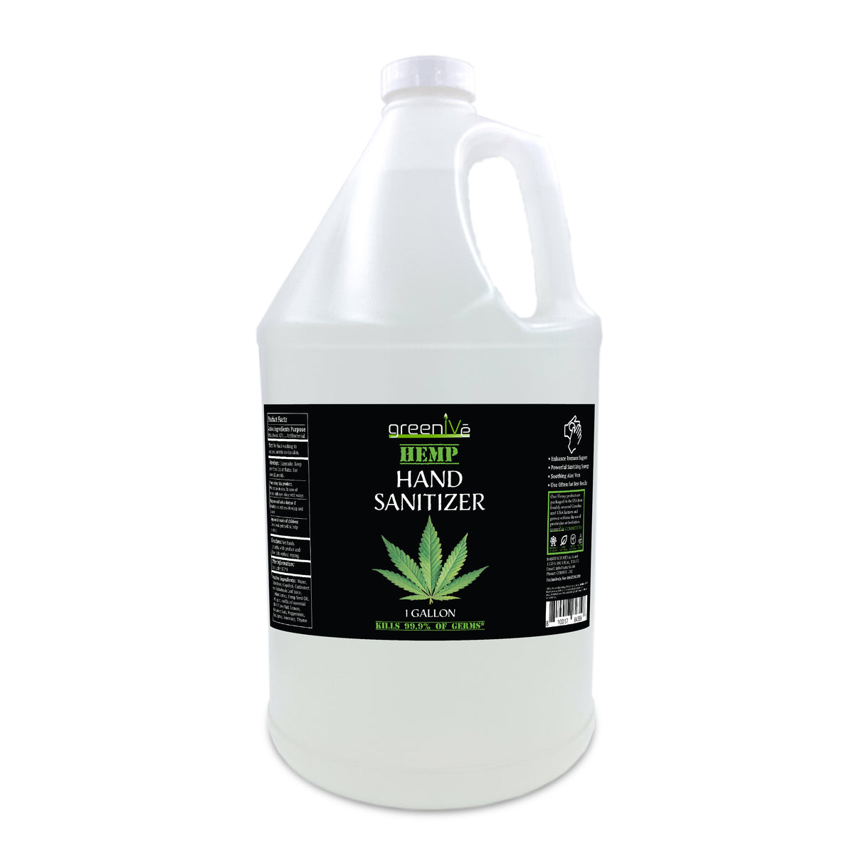 Hemp Hand Sanitizer | Moisturizing | Aloe & Essential Oils