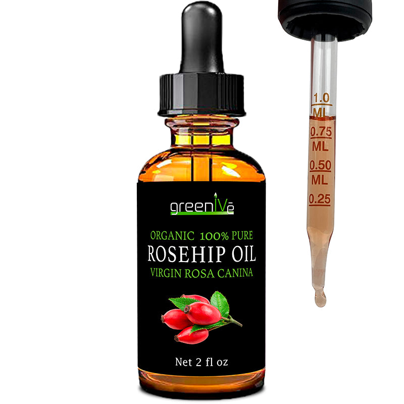 GreenIVe Rosehip Oil 2oz dropper