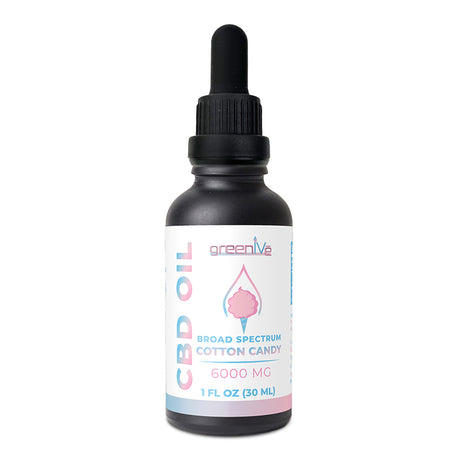 CBD Oil 6000mg Cotton Candy Flavor