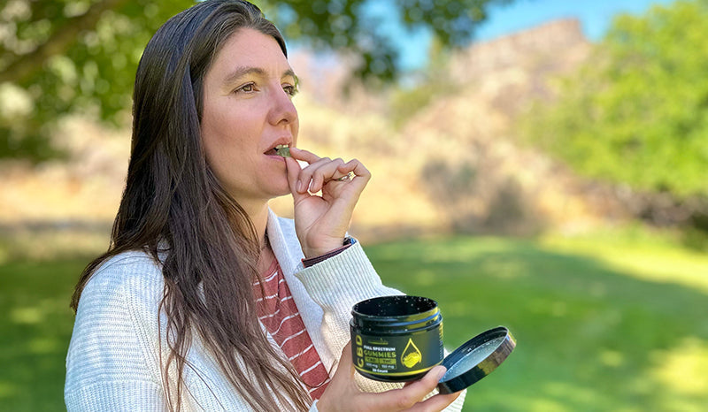Women taking CBD for focus and concentration