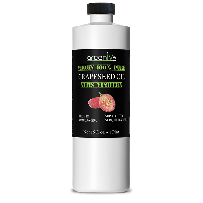 100% Virgin Grapeseed Oil | Cold Pressed