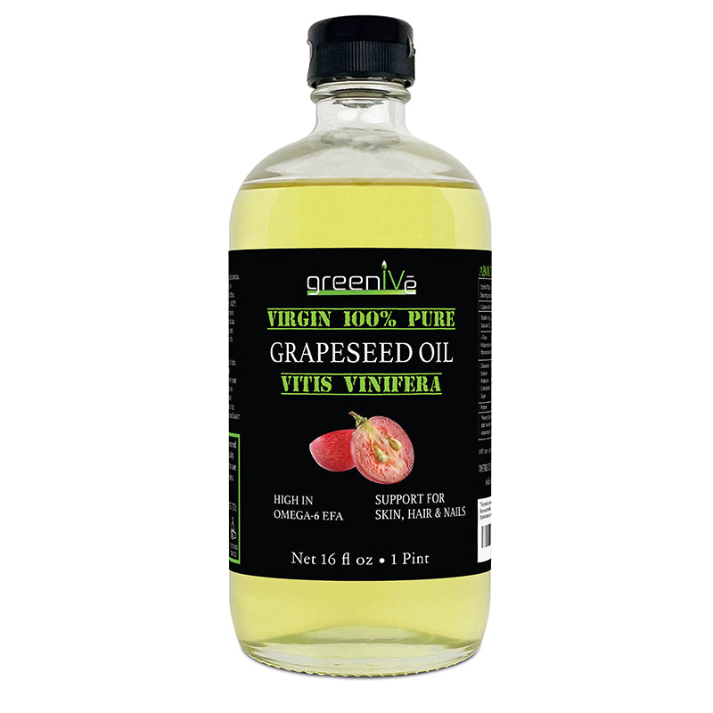 100% Virgin Grapeseed Oil | Cold Pressed