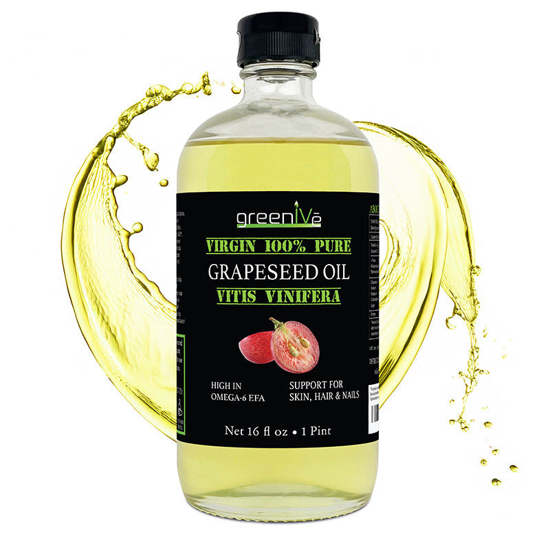 100% Virgin Grapeseed Oil | Cold Pressed