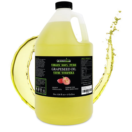100% Virgin Grapeseed Oil | Cold Pressed