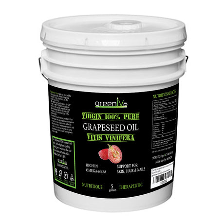 100% Virgin Grapeseed Oil | Cold Pressed
