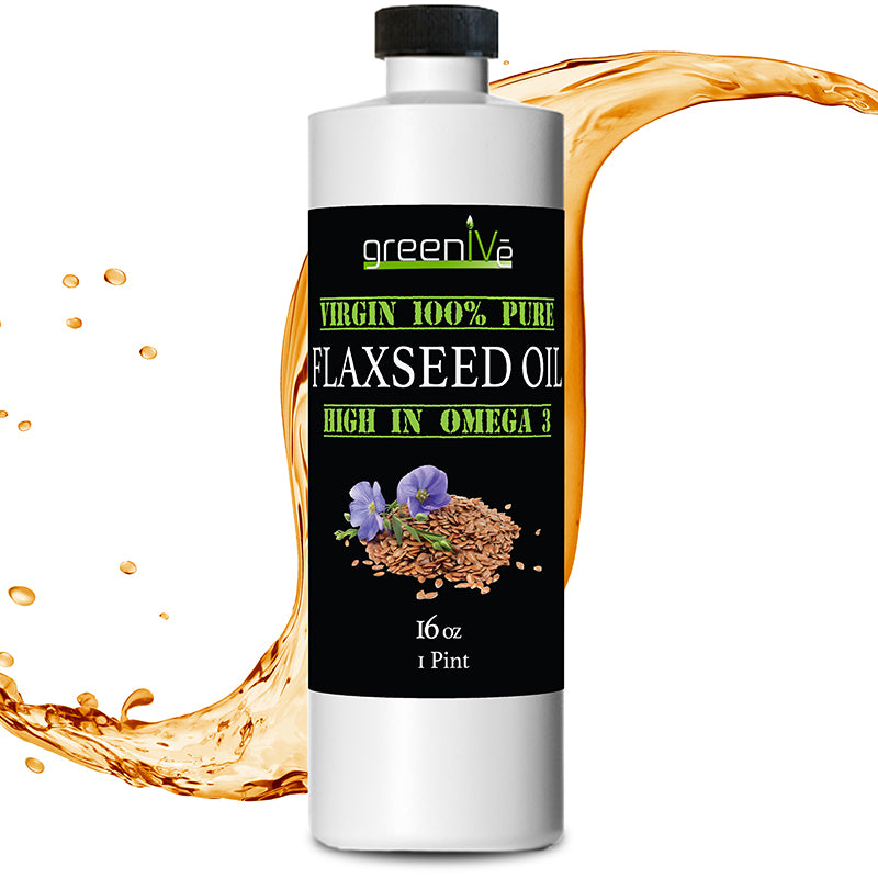 GreenIVe Flaxseed Oil 16oz Splash
