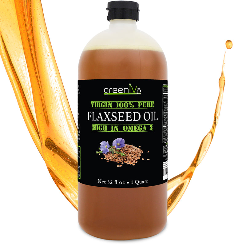 GreenIVe Flaxseed Oil 32oz Splash