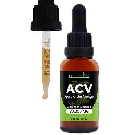 Apple Cider Vinegar Tincture with a dropper