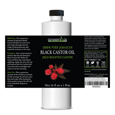 GreenIVe 16oz label