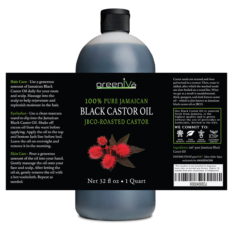 GreenIVe 32oz label