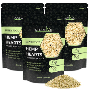 GreenIVe Hemp Hearts 3 pack