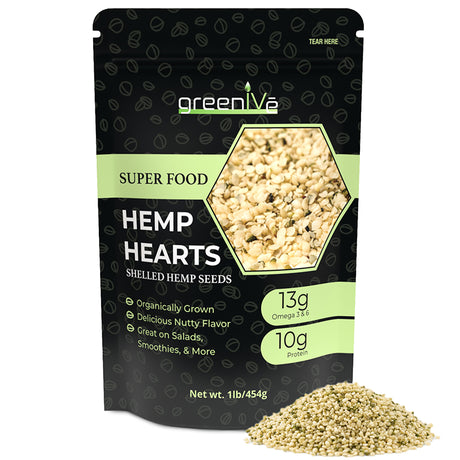 GreenIVe Hemp Hearts 1 pack