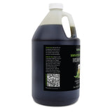 GreenIVe Hemp Seed Oil 1 gallon left side of label