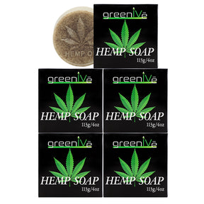 GreenIVe Hemp Soap Bar 5 pack