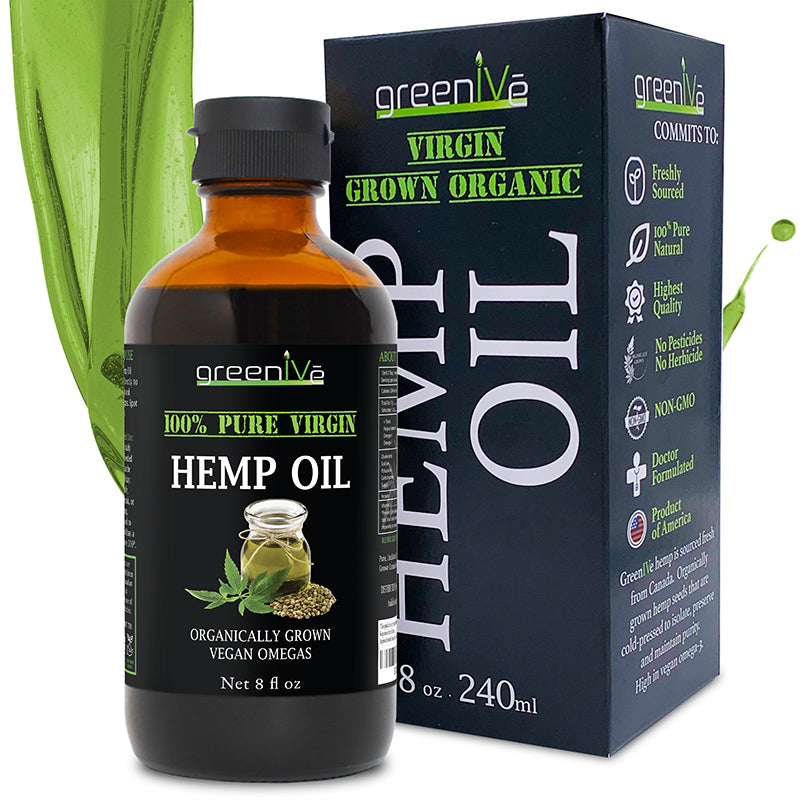 GreenIVe Hemp Oil 8oz