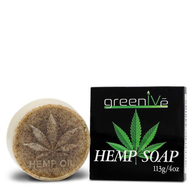 GreenIVe Hemp Soap Bar open pack