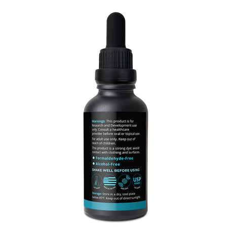 GreenIVe Methylene Blue 1% Right Side of Bottle