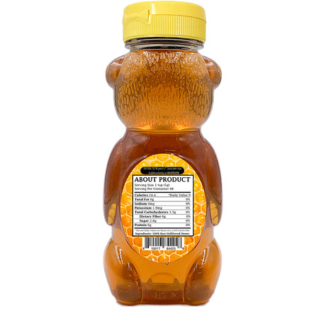 Raw Honey | 100% Pure & Unfiltered | 12 oz
