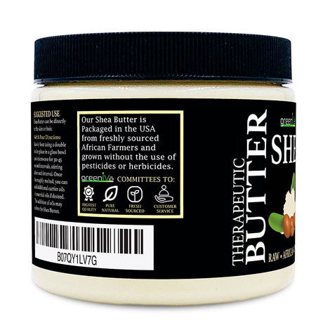 GreenIVe 8oz Left label