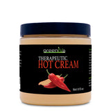 GreenIVe Hemp Hot Cream 8 oz Front label