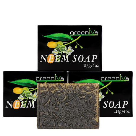 GreenIVe Neem Soap Bar 3 pack