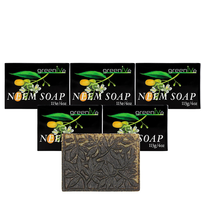 GreenIVe Neem Soap Bar 5 pack