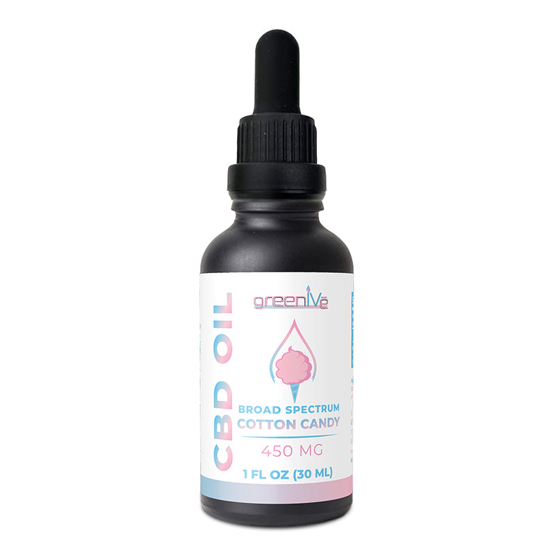 CBD Oil 450mg Cotton Candy Flavor