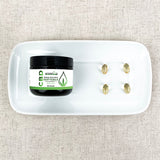 GreenIVe 600mg on a plate
