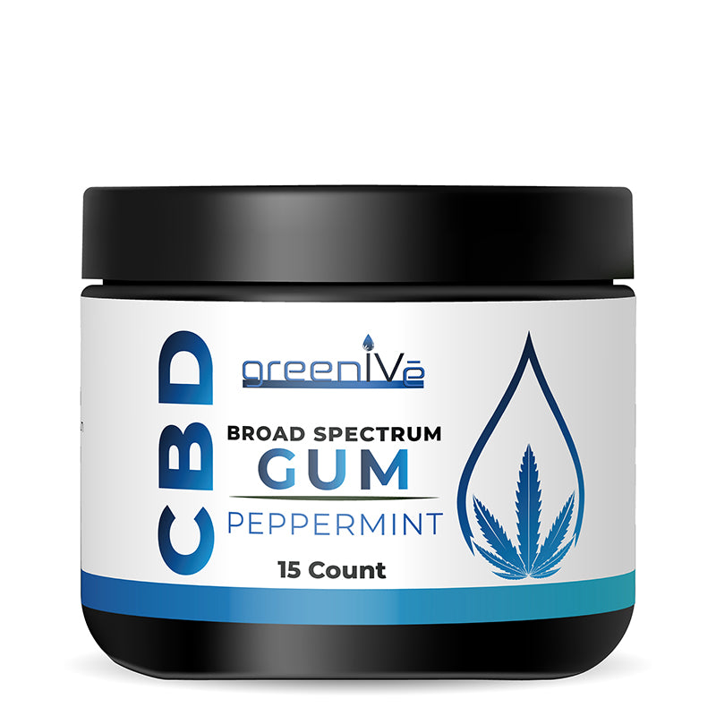 GreenIVe CBD Peppermint Gum