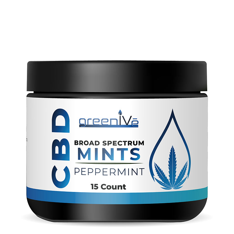 GreenIVe CBD Peppermint Mints