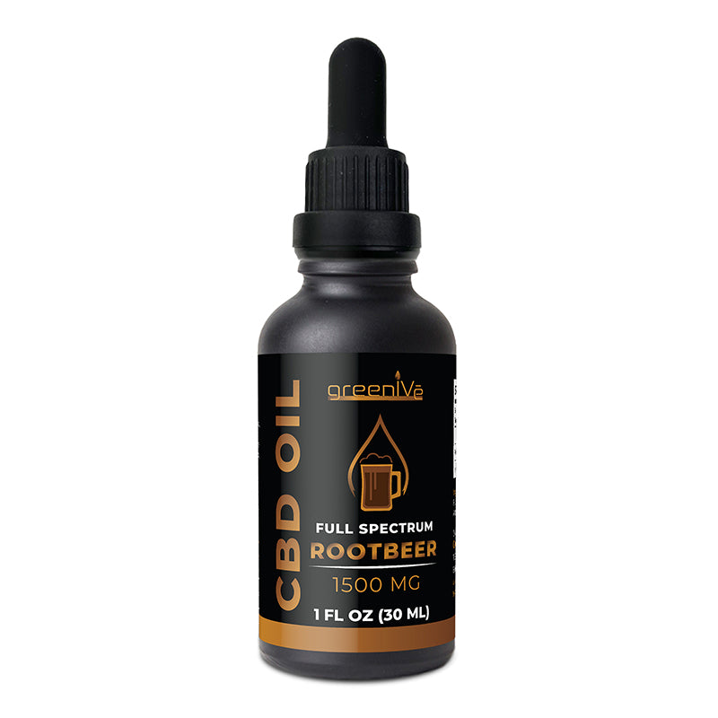 Rootbeer Full Spectrum CBD Oil 1500mg