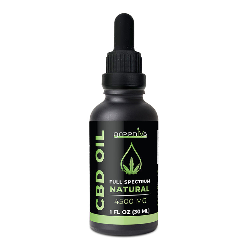 Natural Full Spectrum CBD Oil 4500mg